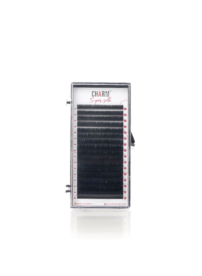 CHARM LASH Super Silk Lashes 0.12 Mix length (7-15) CC- 16 lines - Image 4